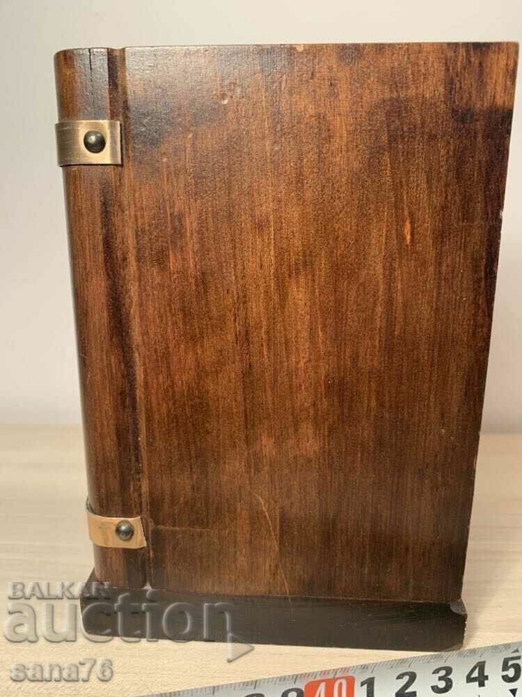 Antique French wooden bookend - 5