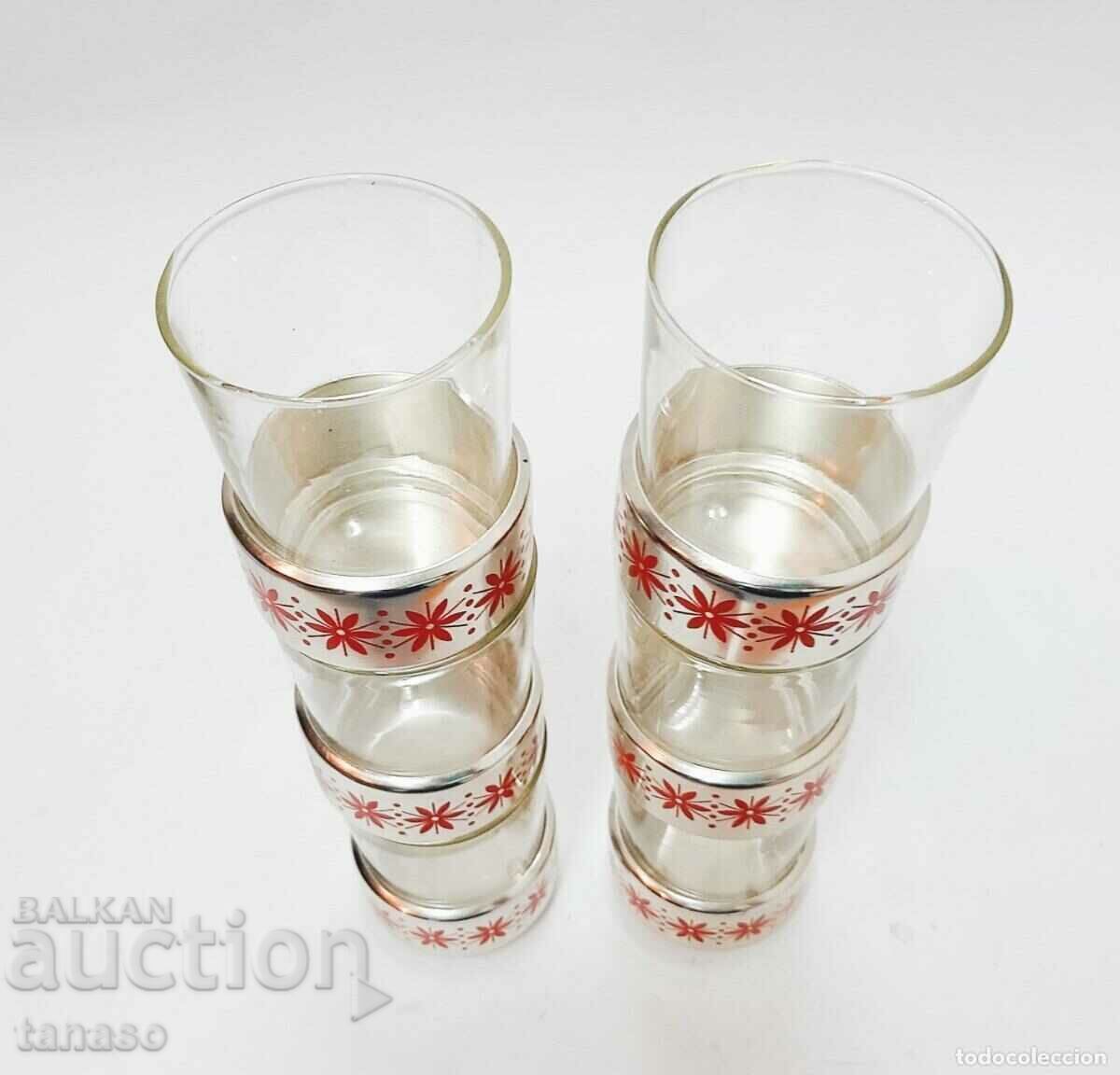 Delivery of Set of 6 glasses with coasters, USSR(12.5)