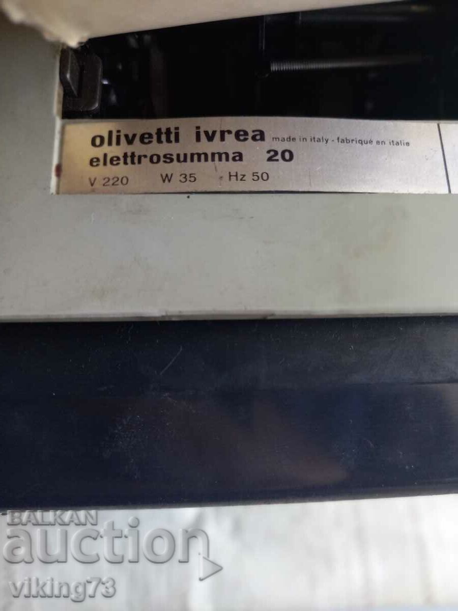 Olivetti Iverea Multisumma 20. - 6 Olivetti Iverea Multisumma 20. - 6