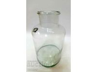 Large old glass jar (3.2)