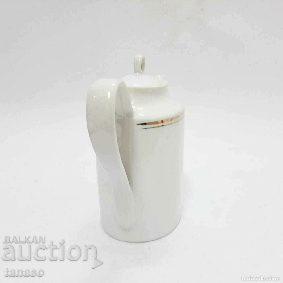 Auction Old Bulgarian porcelain tea/coffee pot, kettle (12.3) Auction Old Bulgarian porcelain tea/coffee pot, kettle (12.3)