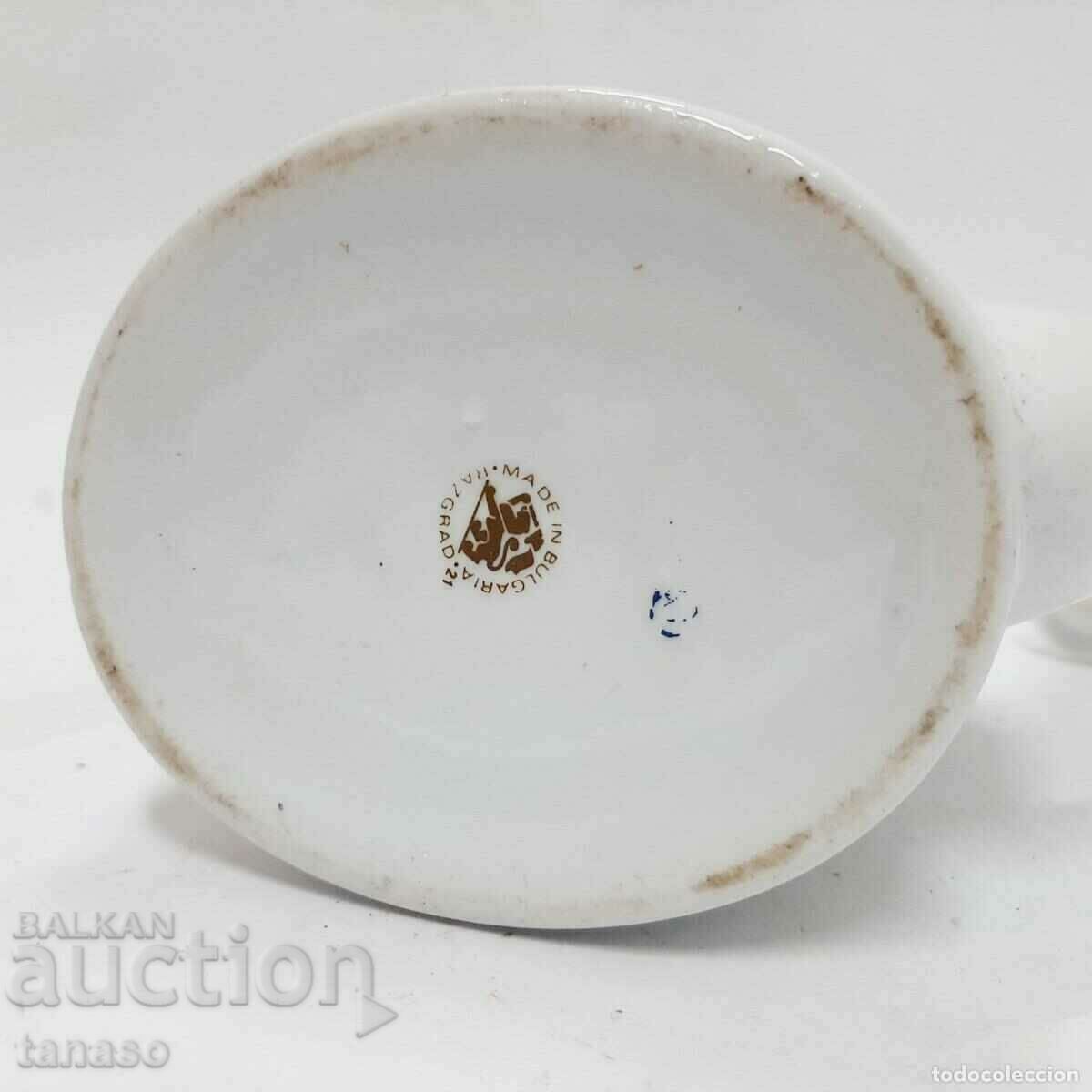 Old Bulgarian porcelain tea/coffee pot, kettle (12.3) - 7 Old Bulgarian porcelain tea/coffee pot, kettle (12.3) - 7