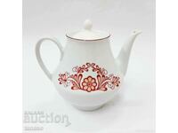 Ceainic vechi din porțelan pictat, cană (12.3)