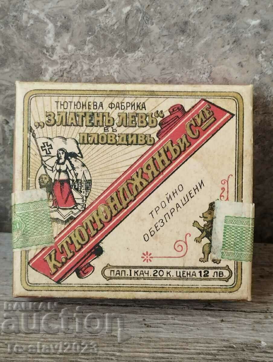 1943 Regatul Bulgariei - Tutun - cutie de țigări