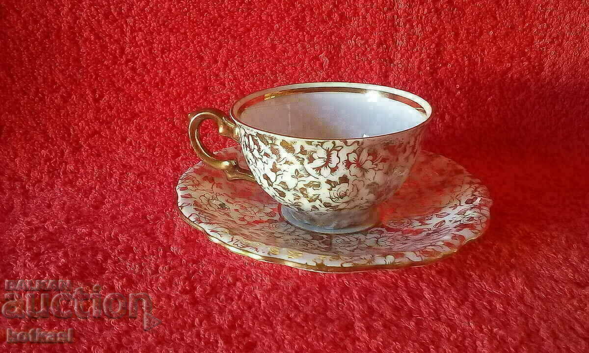 Old J.Kronesten cup and saucer double set