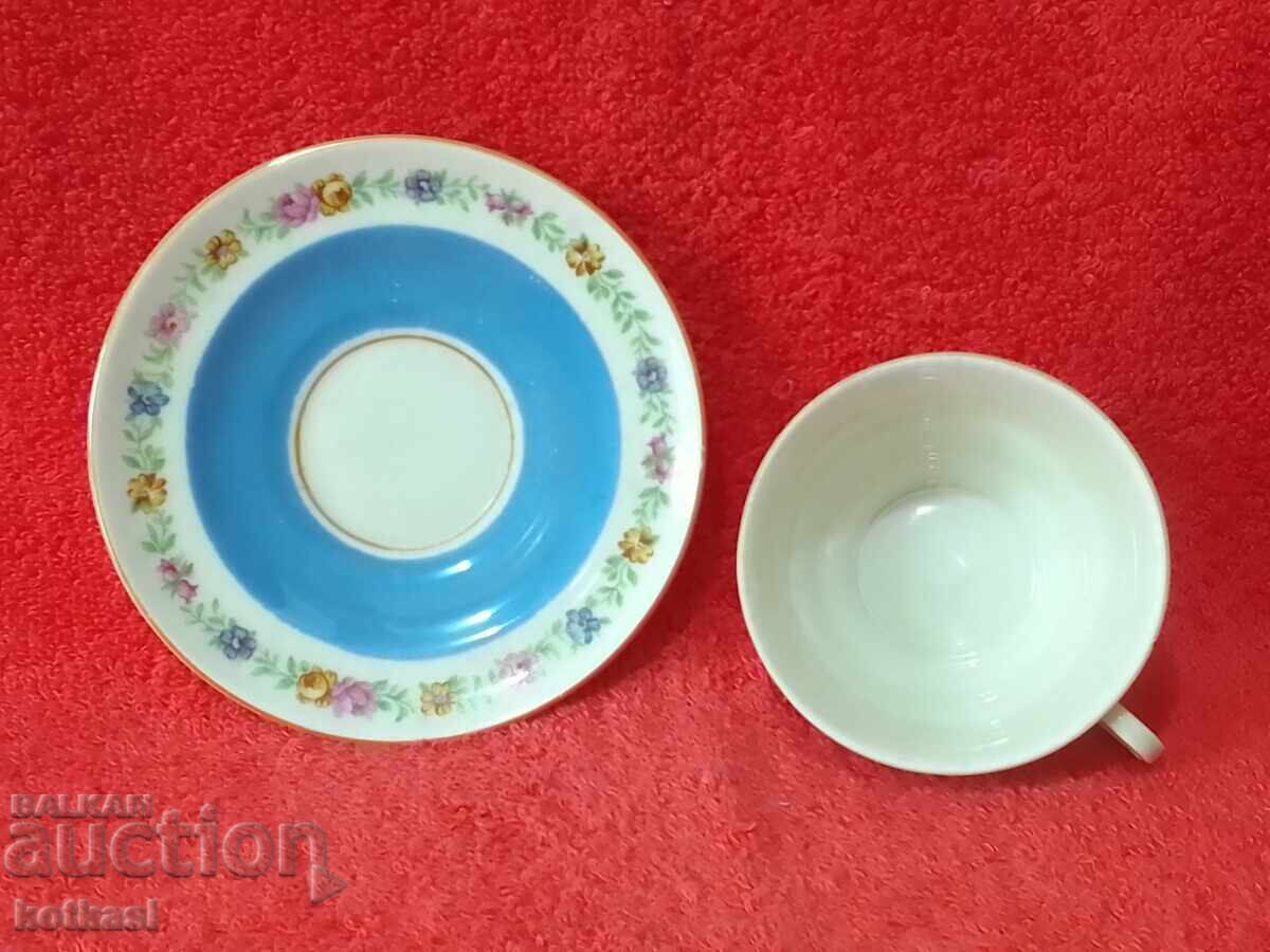 Old double set cup and saucer - 5 Old double set cup and saucer - 5