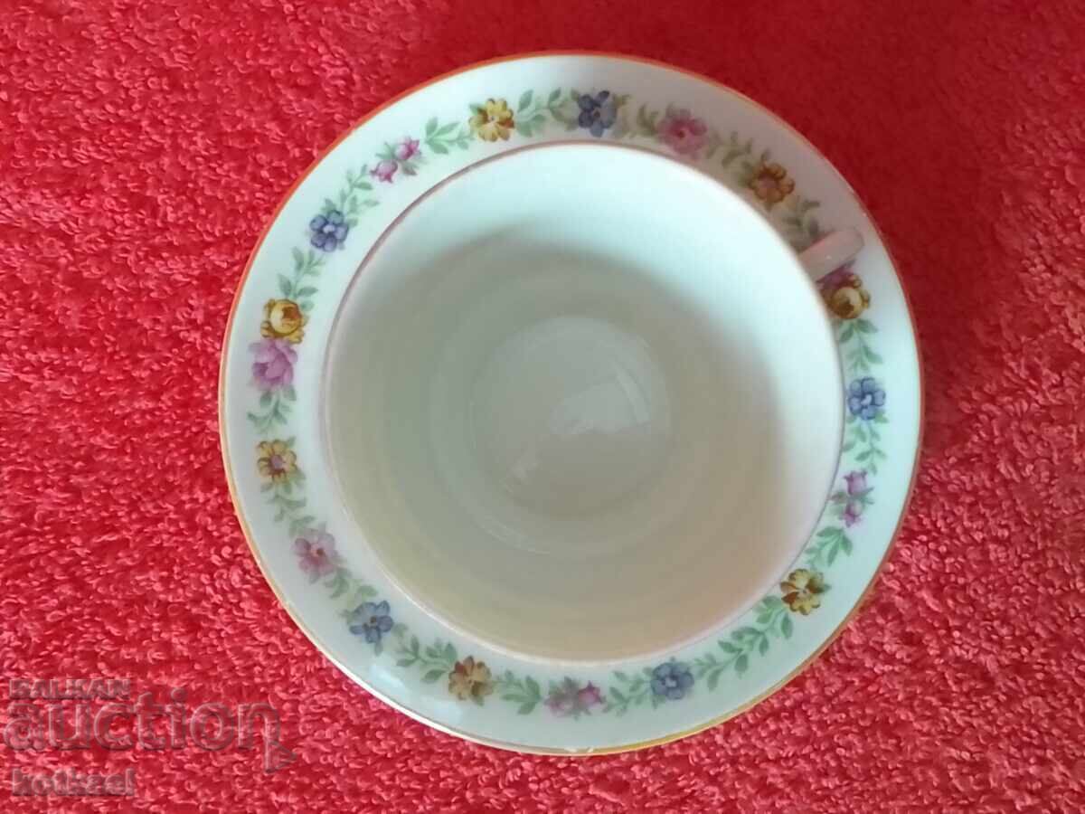 Old double set cup and saucer - 7 Old double set cup and saucer - 7