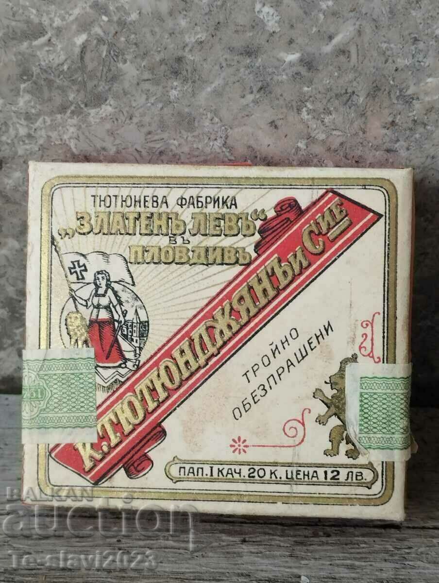 1943 Kingdom of Bulgaria - Tobacco - box of cigarettes