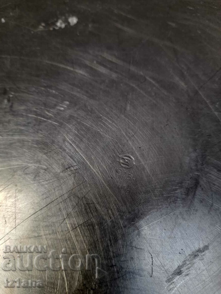 Old aluminum tray, casserole - 5 Old aluminum tray, casserole - 5