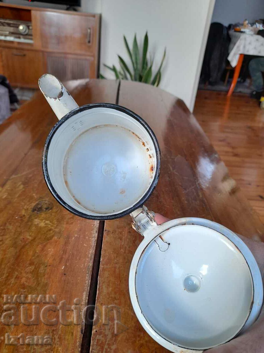 Old enamel teapot - 5 Old enamel teapot - 5