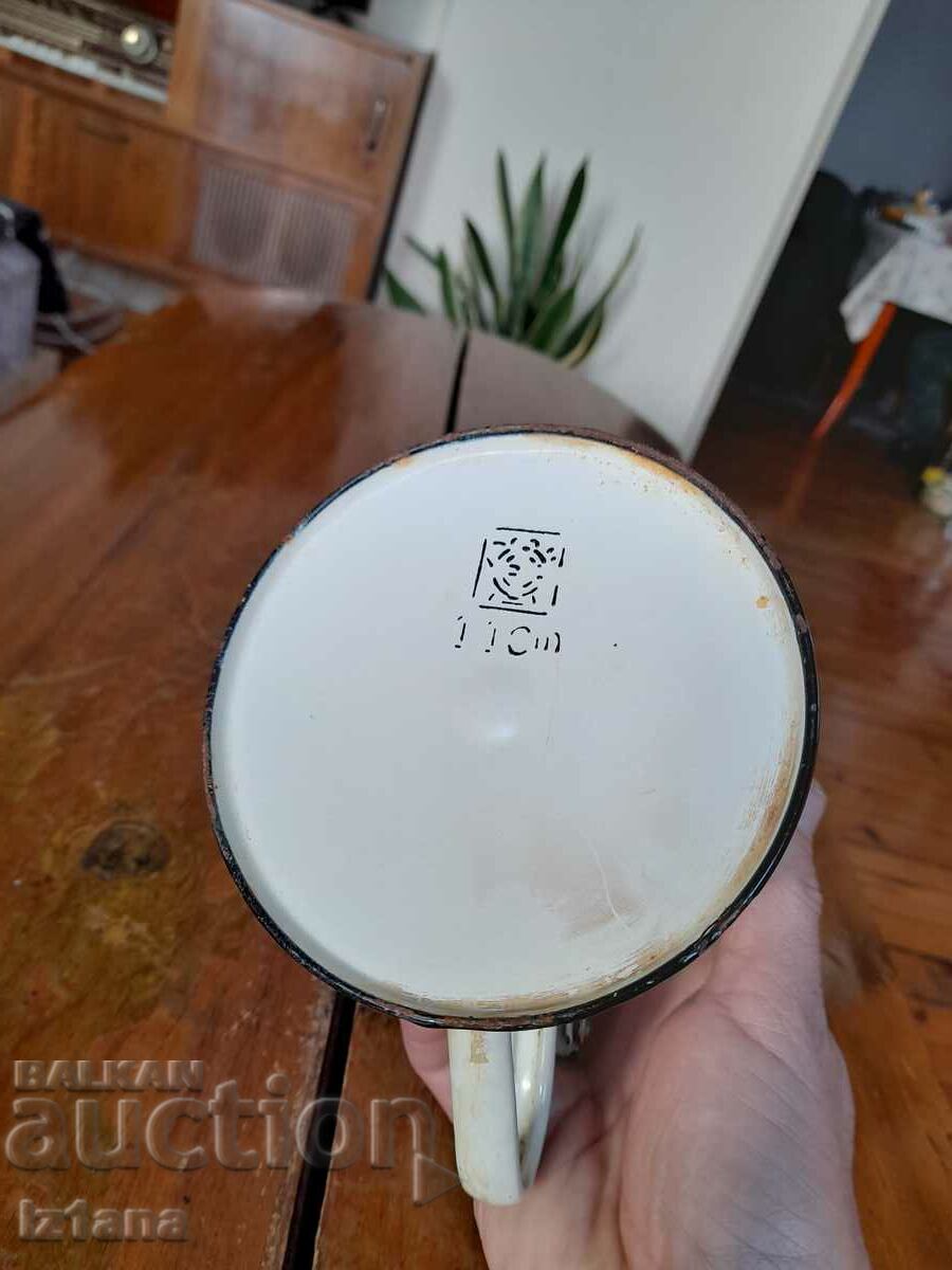 Old enamel teapot - 6 Old enamel teapot - 6