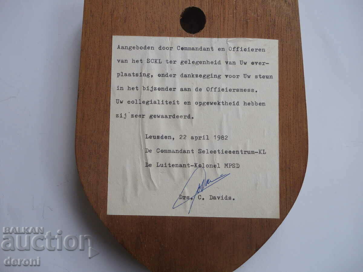 Coat of Arms Shield Crown Emblem Royal Netherlands Land Forces - 6 Coat of Arms Shield Crown Emblem Royal Netherlands Land Forces - 6