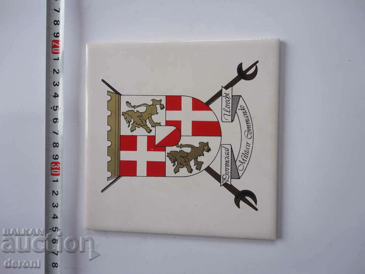 Porcelain Coat of Arms Shield Crown Emblem Holland with price 80.00 BGN | € 40.90 Porcelain Coat of Arms Shield Crown Emblem Holland with price 80.00 BGN | € 40.90