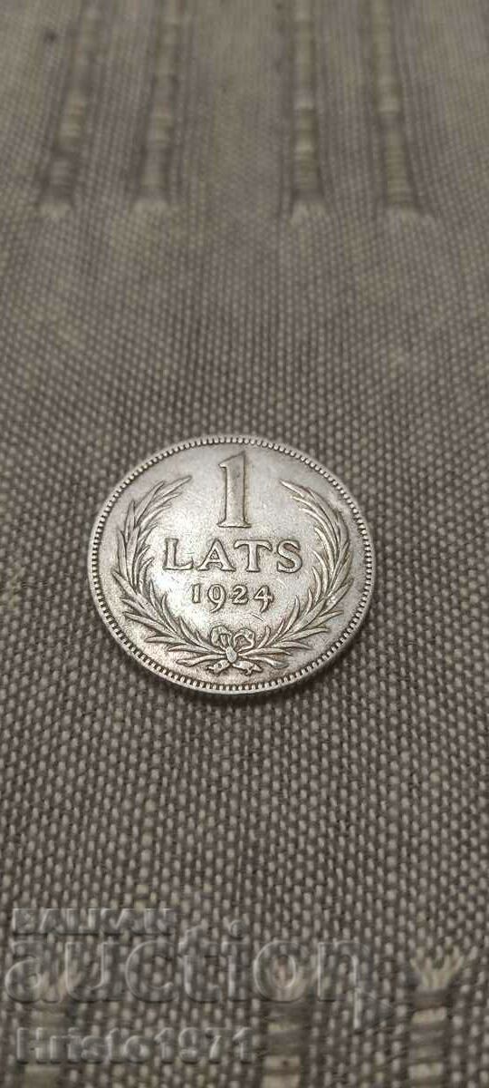 1 lat 1924 Letonia