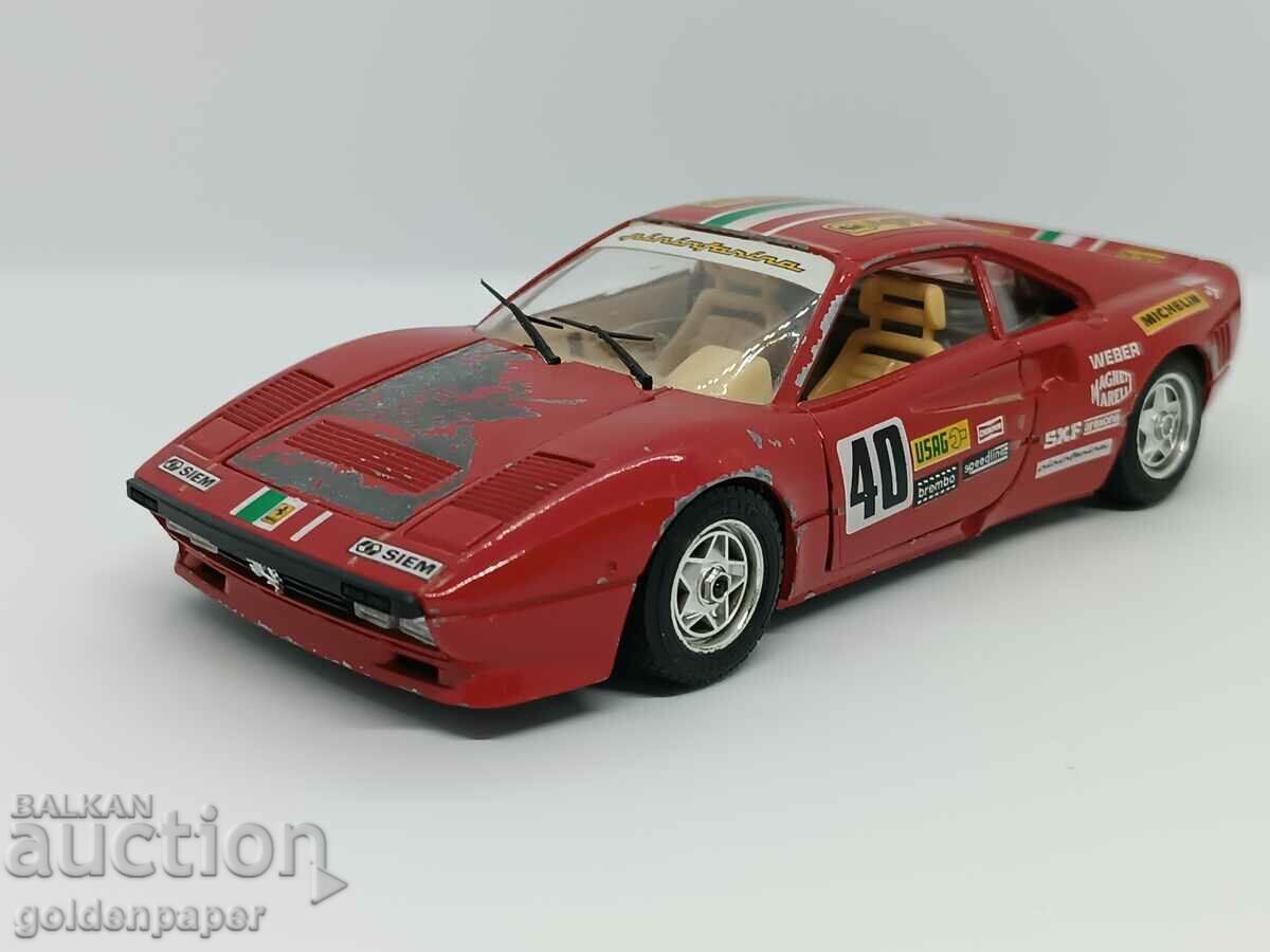 Кола Ferrari GTO Burago 1/24