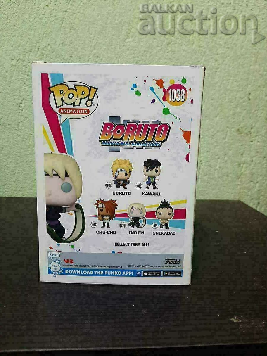 Figura Funko POP din anime-ul Boruto. Către Inojin1038 cu preț € 5.00 | 9.78 BGN