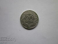 20 ГРОША ПОЛША  1923г.  БЗЦ  !!!