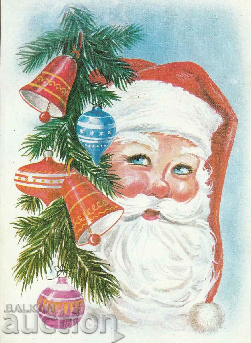 България Пощ.картичка Дядо Коледа