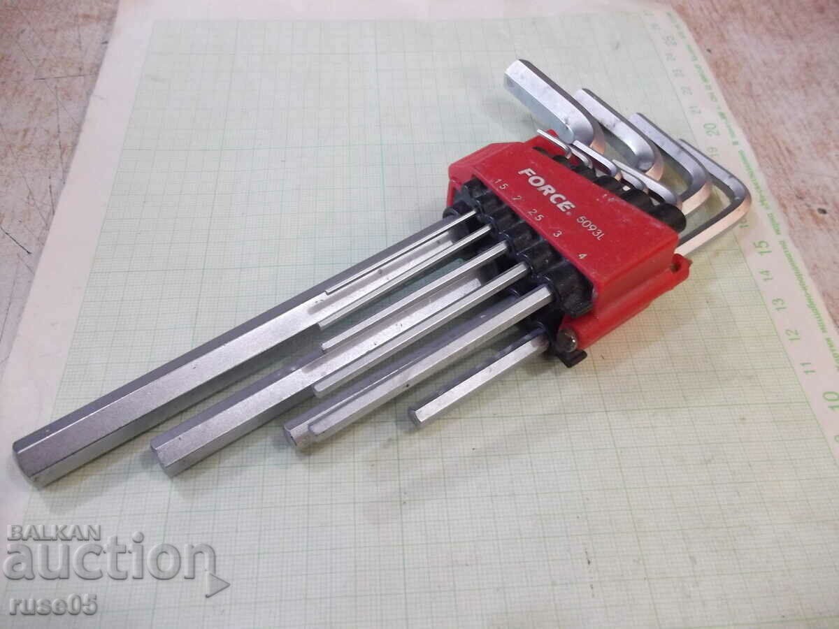 Delivery of Hexagons "Force 5093L" D - shaped elongated 9 pieces Delivery of Hexagons "Force 5093L" D - shaped elongated 9 pieces