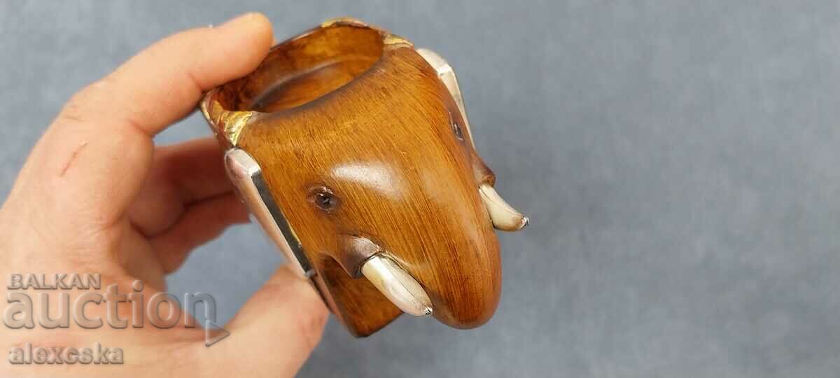 Auction Old candlestick - "Elephant" Auction Old candlestick - "Elephant"