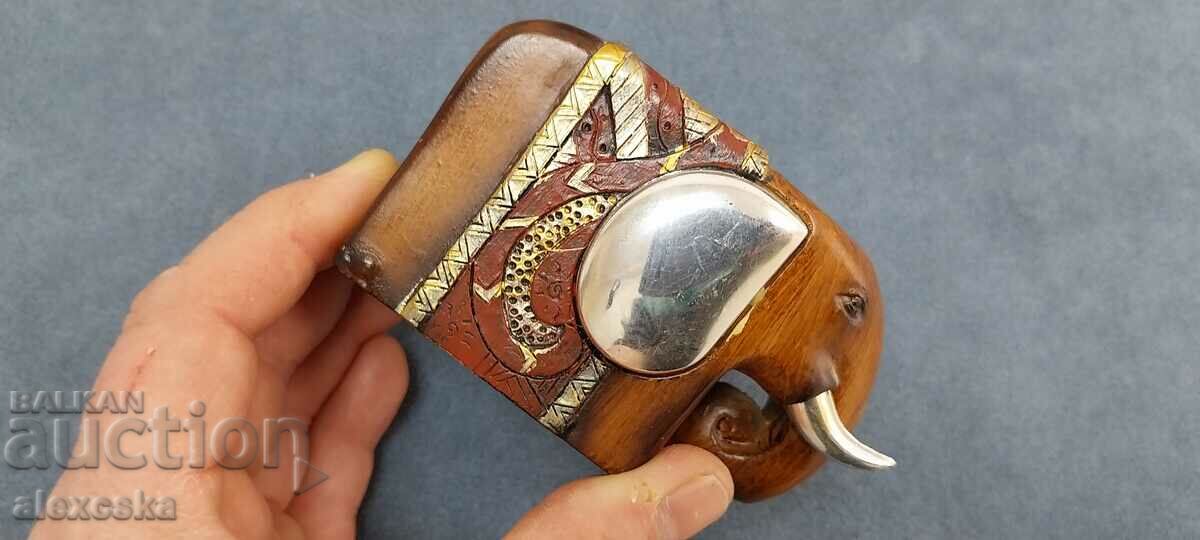 Old candlestick - "Elephant" - 5 Old candlestick - "Elephant" - 5