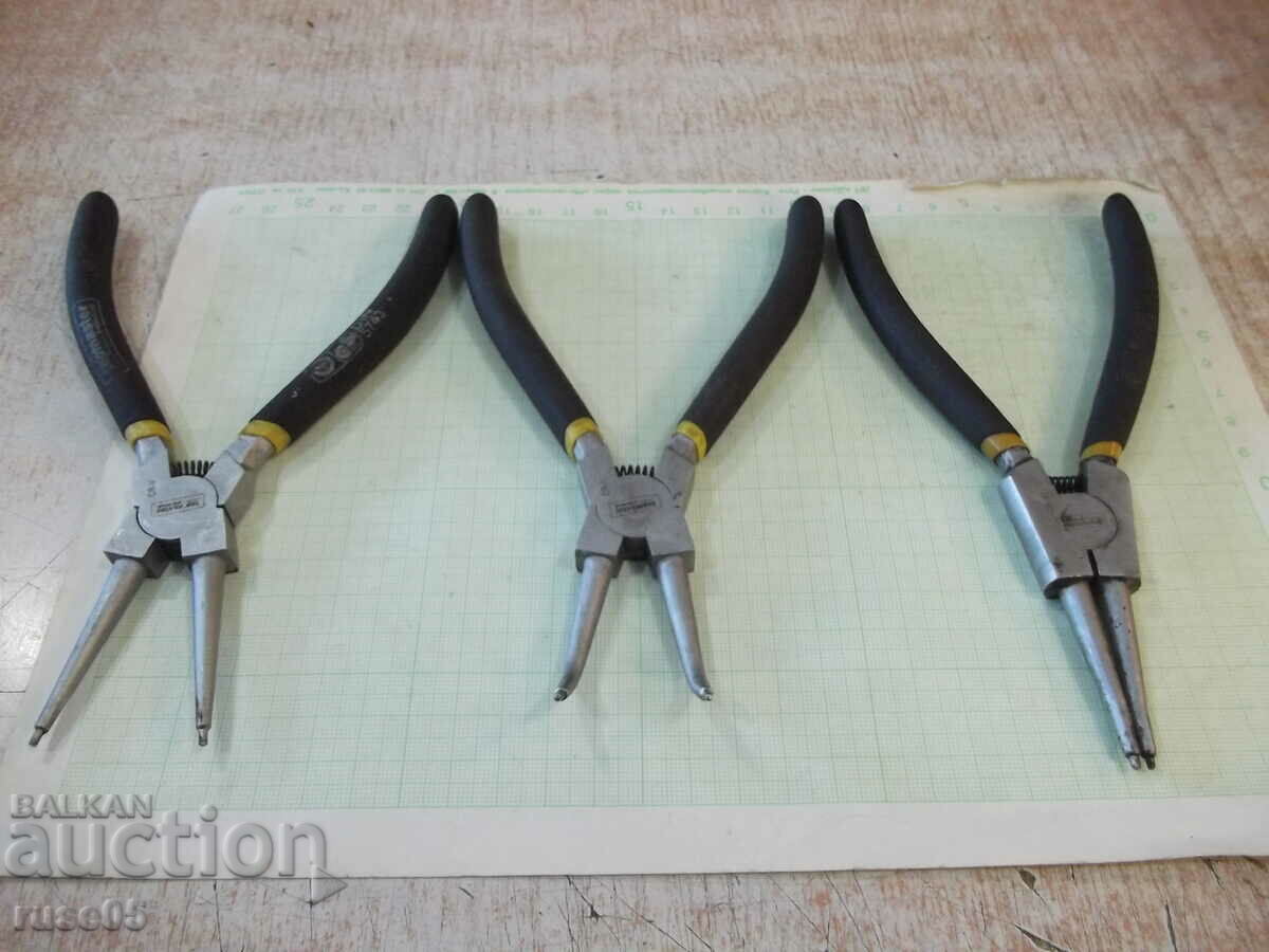 Delivery of Lot of 3 pcs. pliers "topmaster - 175 mm"