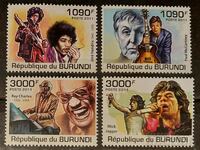Burundi 2011 Personalități/Muzică 8 € MNH