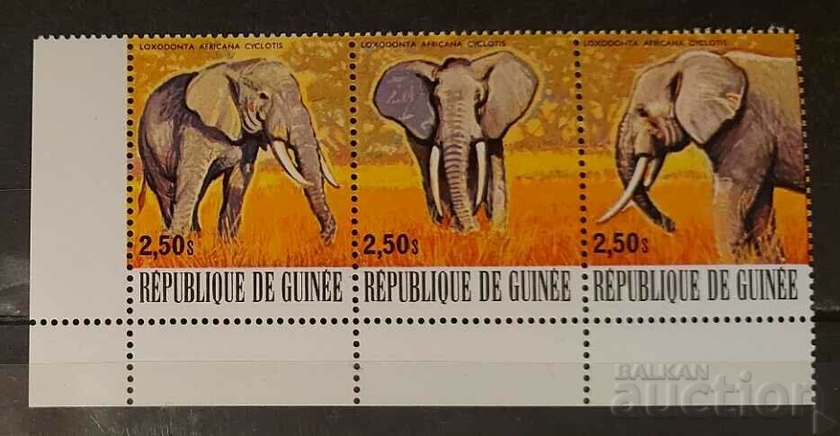 Guinea 1977 Fauna/Animals/Elephants MNH