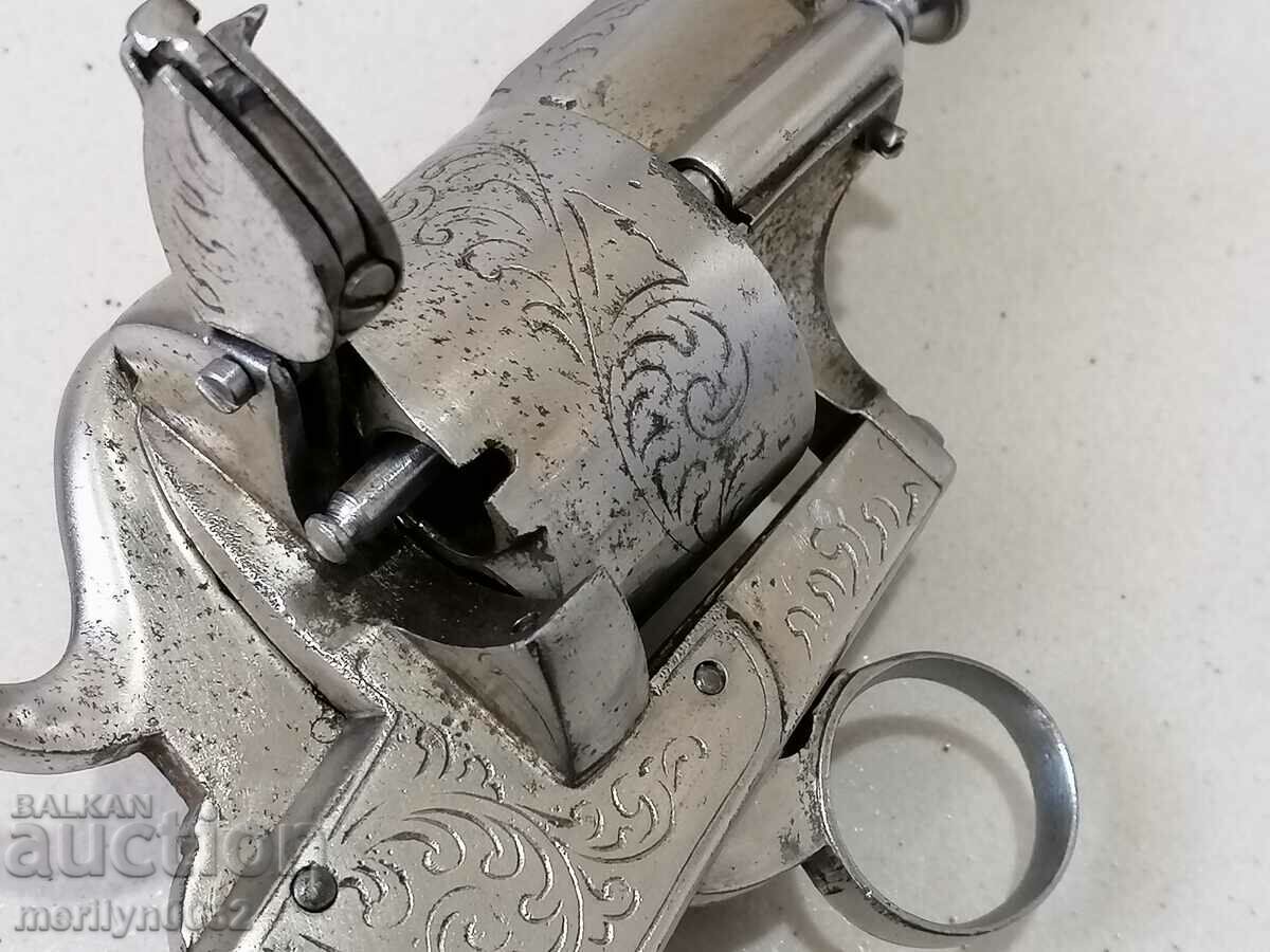 Livrarea Revolver francez cu știft Lefoucher 11 mm, anii 1950 Livrarea Revolver francez cu știft Lefoucher 11 mm, anii 1950