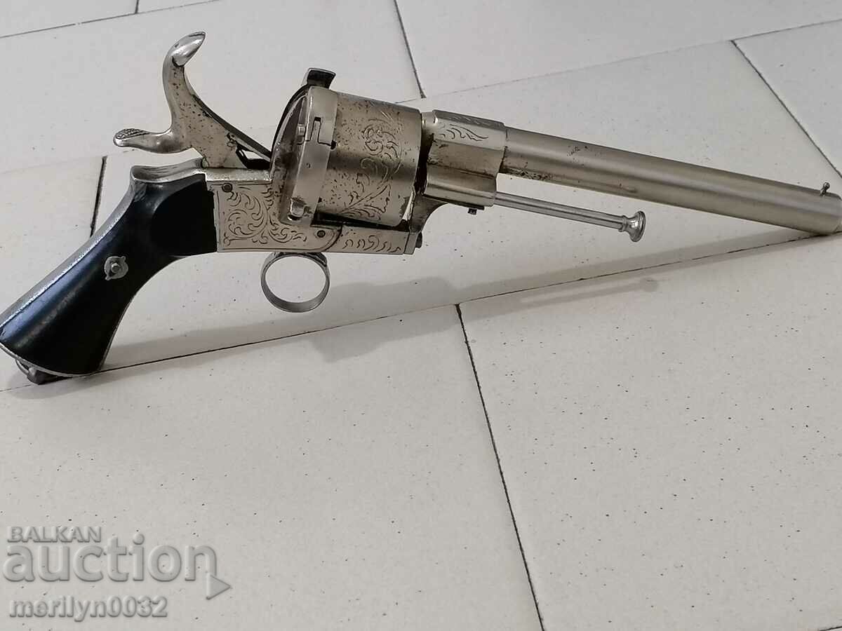 Revolver francez cu știft Lefoucher 11 mm, anii 1950 - 5 Revolver francez cu știft Lefoucher 11 mm, anii 1950 - 5