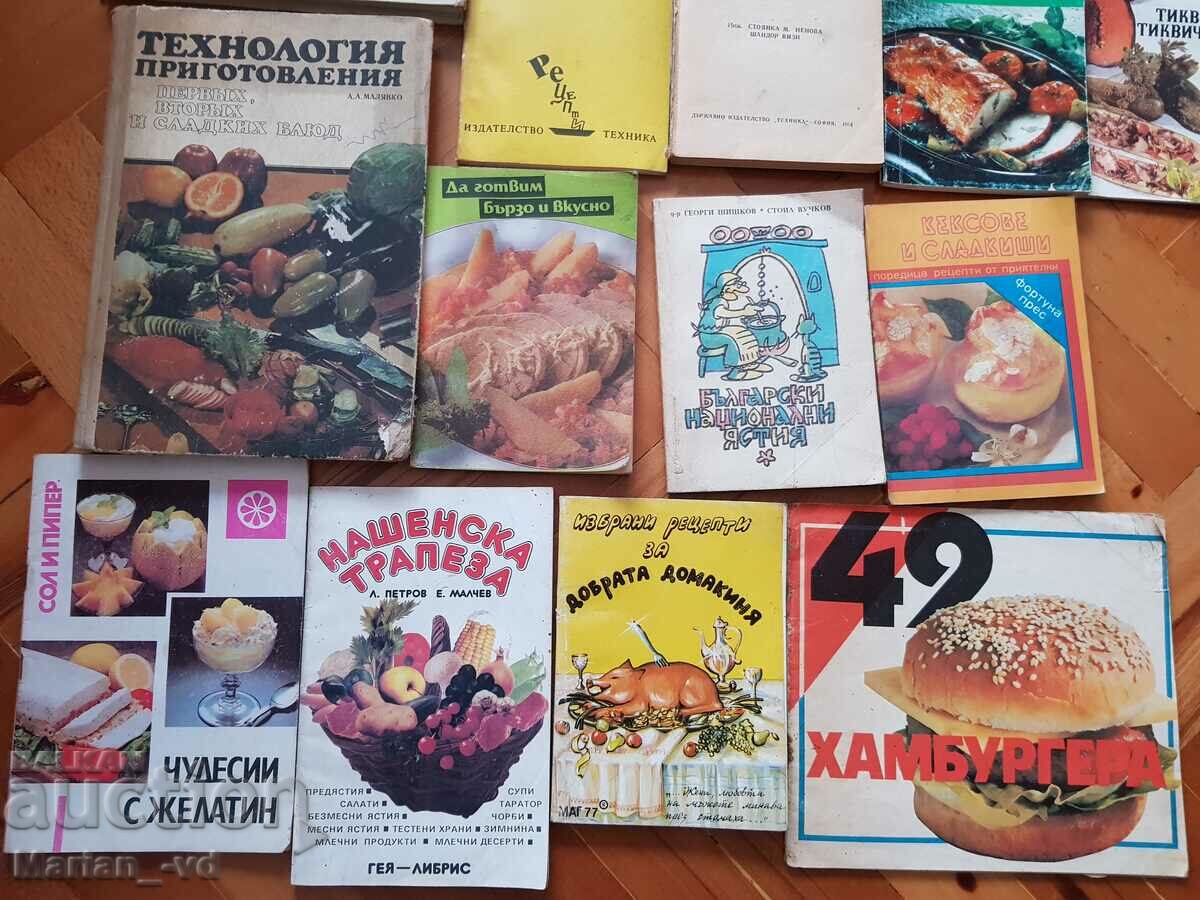 Delivery of Lot of culinary books - 20 pieces