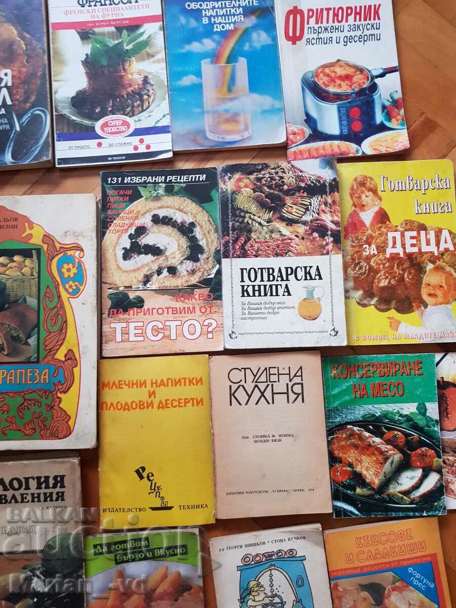 Lot of culinary books - 20 pieces - 6