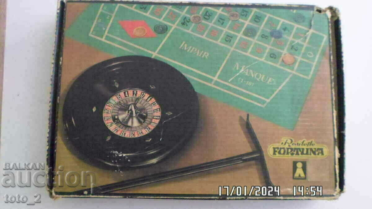 СТАРА ДЕТСКА ИГРА -РУЛЕТКА /FORTUNA/КОЛЕДНО НАМАЛЕНИЕ!!! СТАРА ДЕТСКА ИГРА -РУЛЕТКА /FORTUNA/КОЛЕДНО НАМАЛЕНИЕ!!!