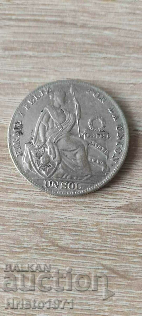 1 сол 1934 Перу