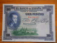 100 Pesetas 1925 - Spania ( EF )
