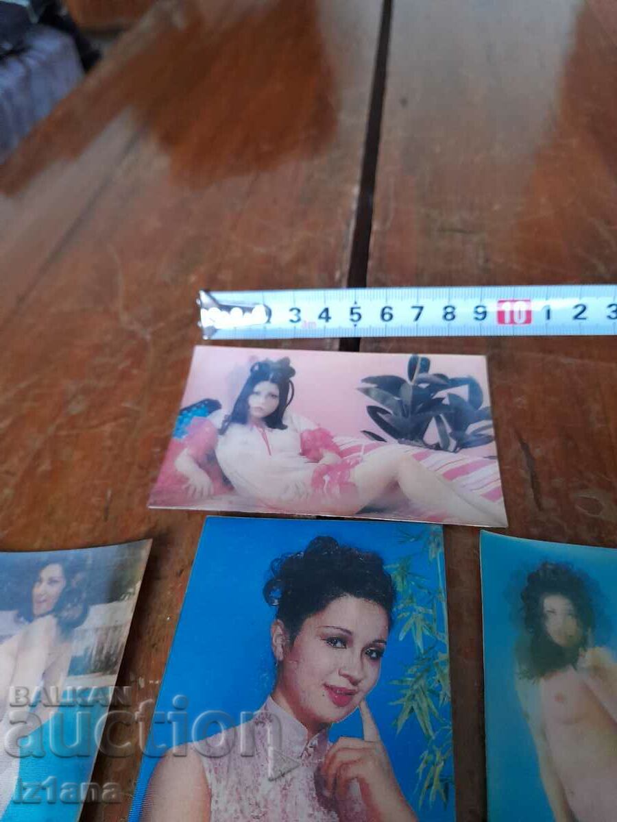 Old iridescent erotic cards - 5 Old iridescent erotic cards - 5