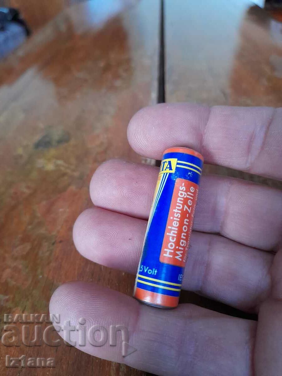 Auction Old Varta battery Auction Old Varta battery