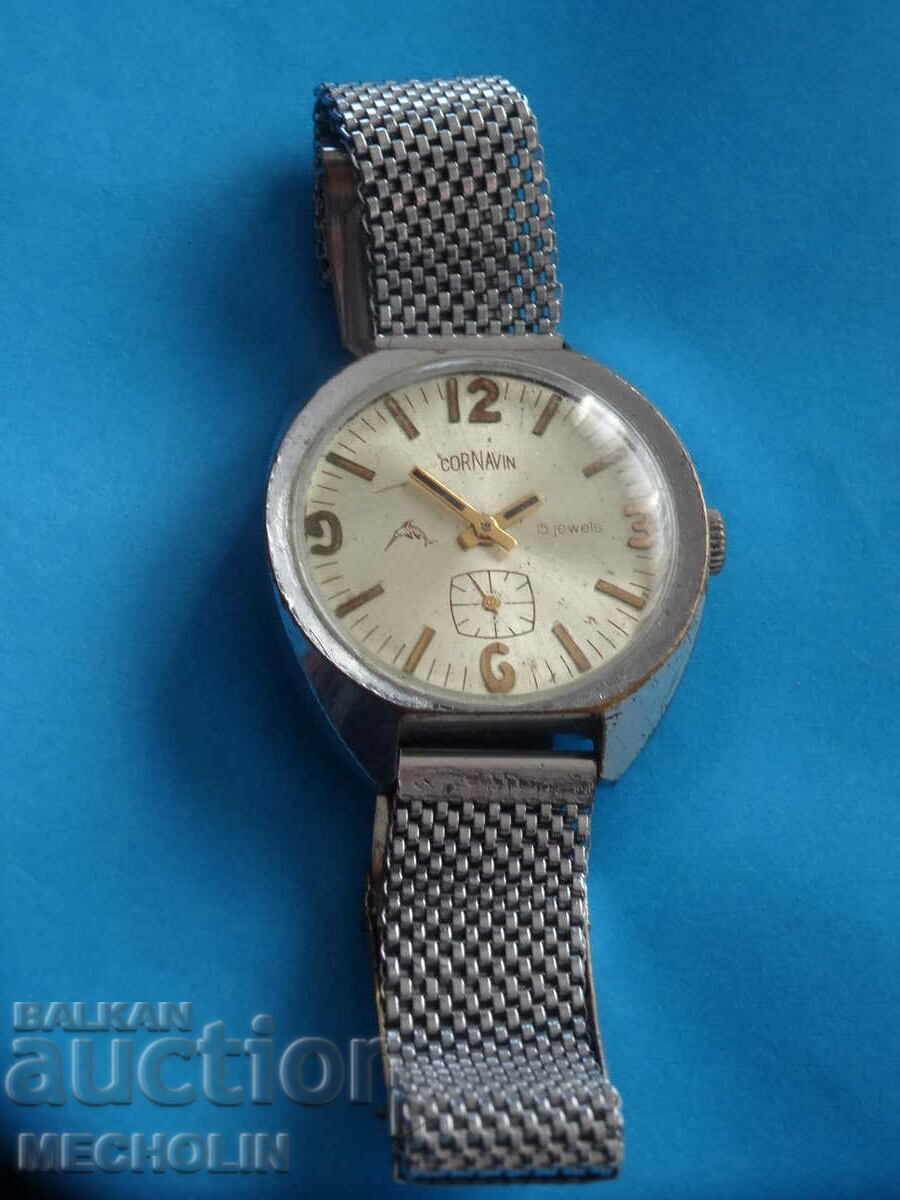 COLLECTIBLE RUSSIAN WATCH KORNAVIN 1957 WINTER with price 41.00 BGN | € 20.96 COLLECTIBLE RUSSIAN WATCH KORNAVIN 1957 WINTER with price 41.00 BGN | € 20.96