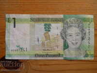 1 pound 2010 - Jersey ( F )