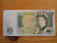 1 pound 1978 /1980 - Great Britain ( VF )