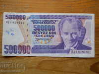 500000 lire 1970 - Turcia ( VF )