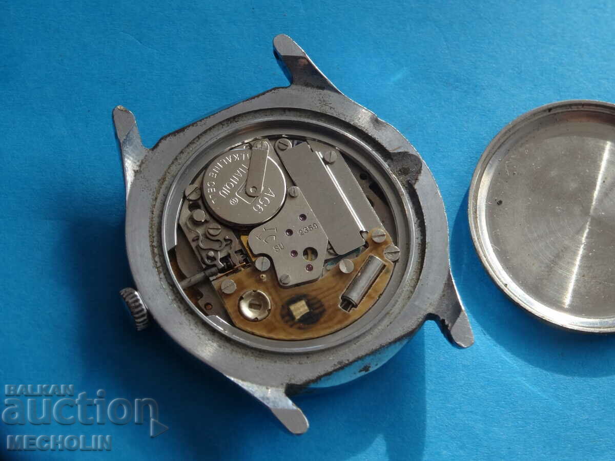 Delivery of COLLECTIBLE RUSSIAN ROCKET QUARTZ WATCH 2359 Delivery of COLLECTIBLE RUSSIAN ROCKET QUARTZ WATCH 2359