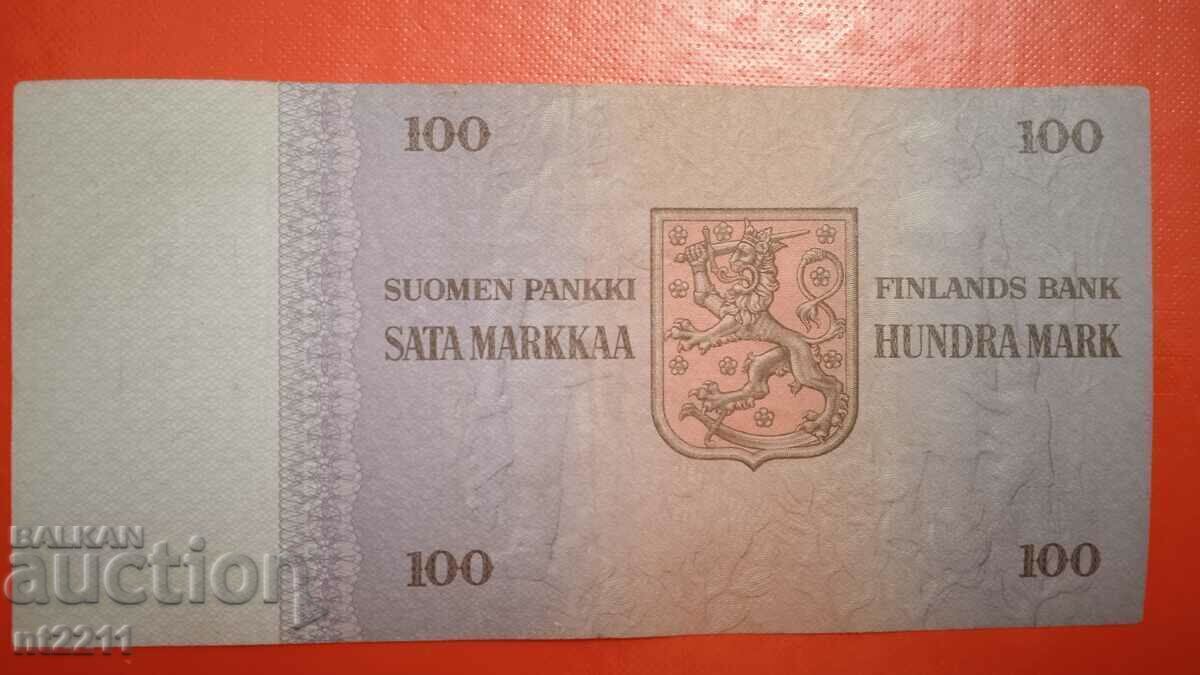 Banknote 100 marks Finland 1976 with price € 33.00 | 64.54 BGN