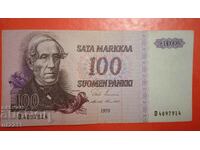 Το τραπεζογραμμάτιο 100 σήματα Φινλανδίας 1976