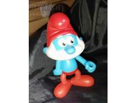Retro plastic Smurf figurine