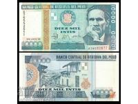PERU PERU 10000 Intis - numărul - numărul 1988 NOU UNC