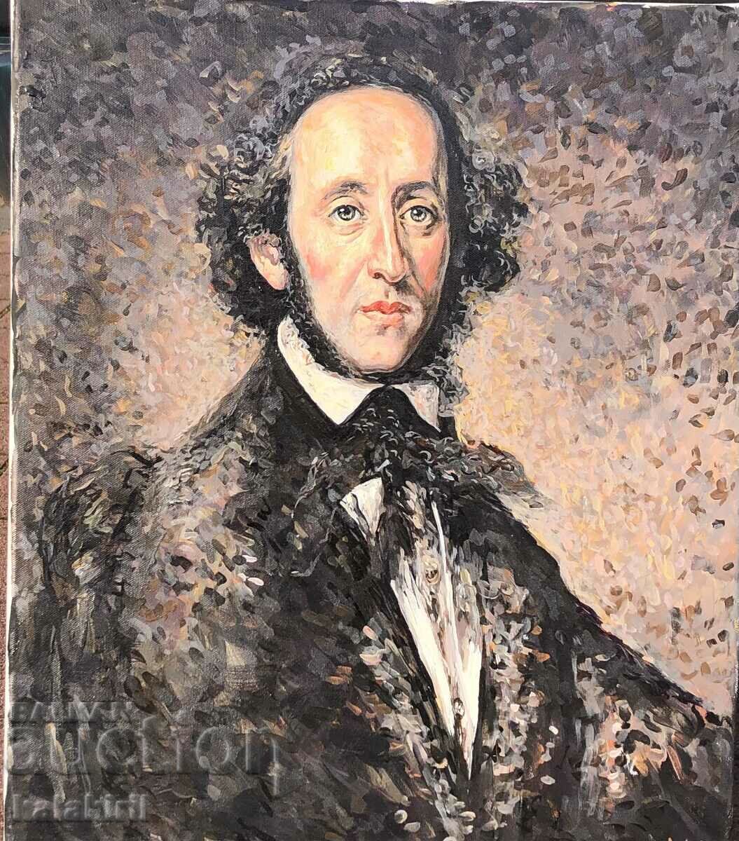 Auction Portrait of Mendelssohn Auction Portrait of Mendelssohn