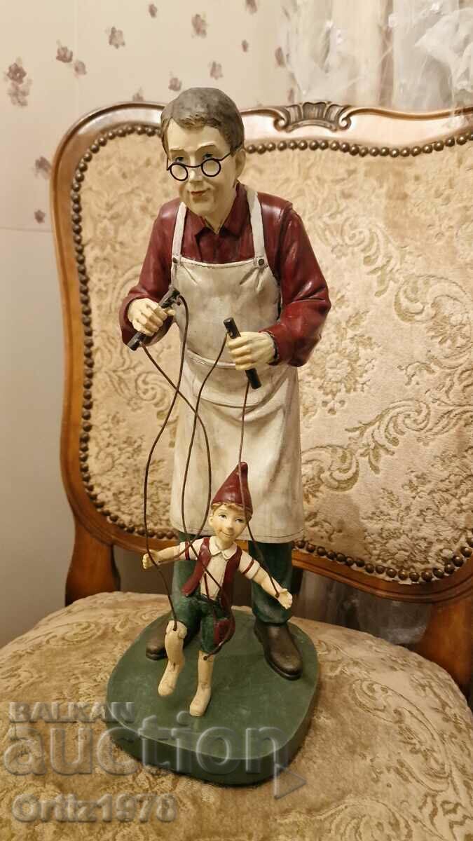 Delivery of Quality large figure Geppetto and Pinocchio - Italy Delivery of Quality large figure Geppetto and Pinocchio - Italy