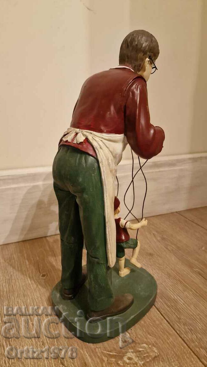 Quality large figure Geppetto and Pinocchio - Italy - 7 Quality large figure Geppetto and Pinocchio - Italy - 7