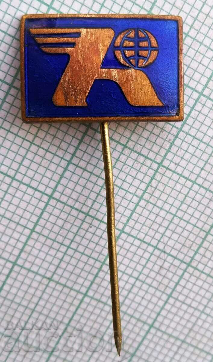 11582 Badge - company Miscellaneous - bronze enamel 11582 Badge - company Miscellaneous - bronze enamel